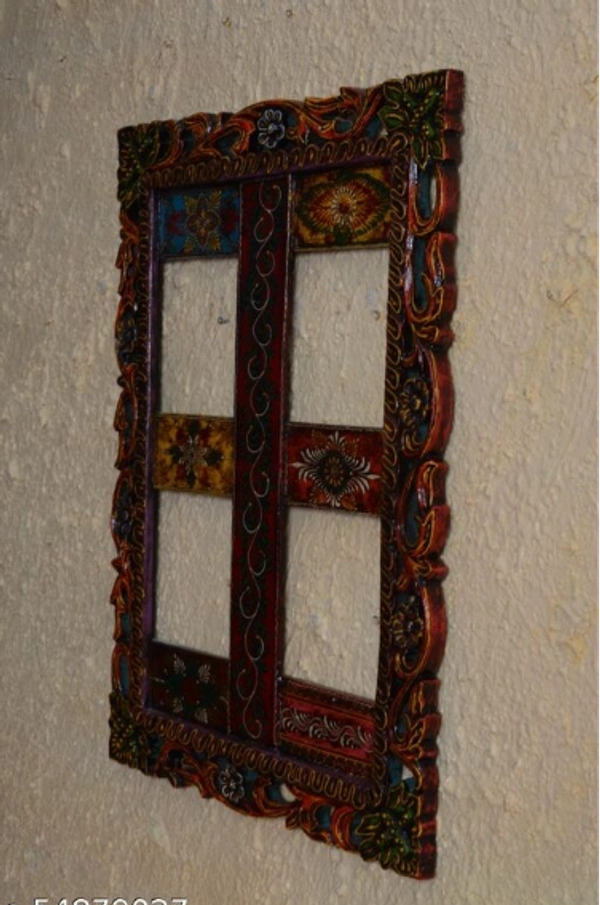 BK Exports Wooden Hand Painted Wall Decor & Hanging For Home - Wooden, Pack of1